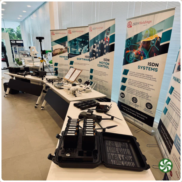 2026-01-12 At 10.35.19 Business Times _600_600 Press Exhibition showcasing drones inspection services Singapore technology and equipment.