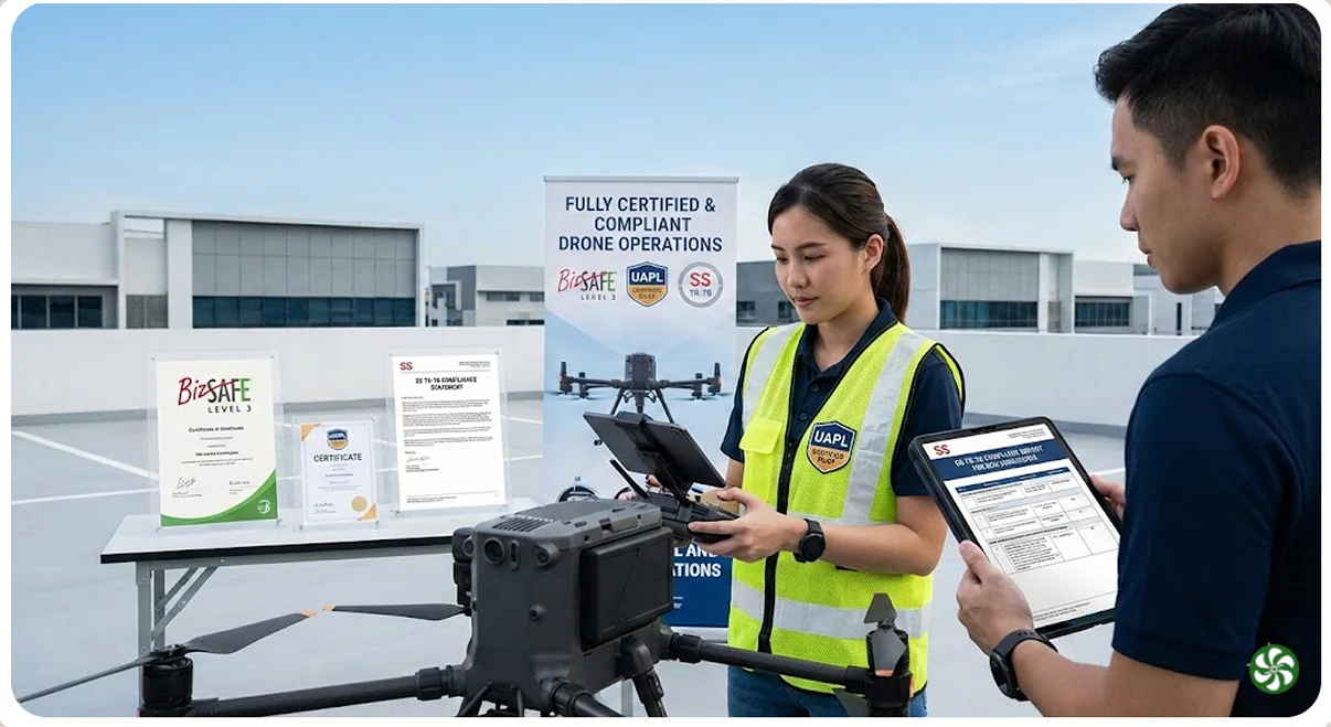 Why GA compliant Why GA compliant facade inspection by drone