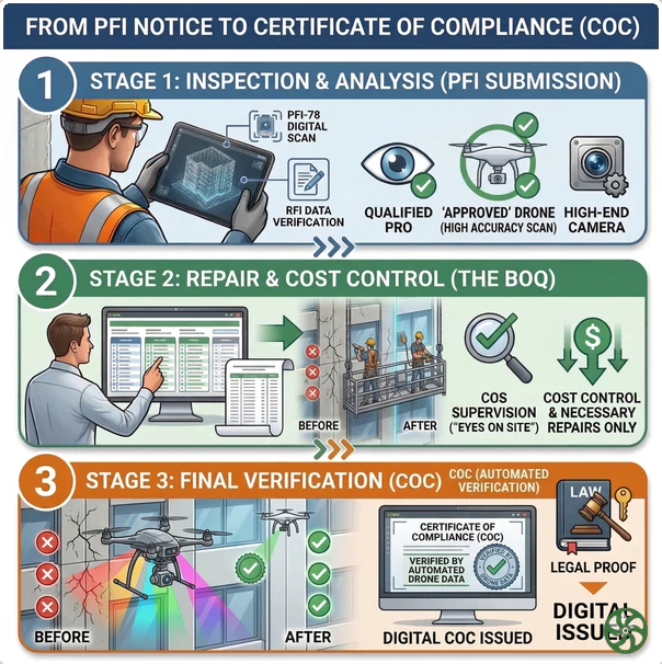 Periodic Facade Inspection PFI 3 stages Periodic-Facade-Inspection-PFI-3-stages
